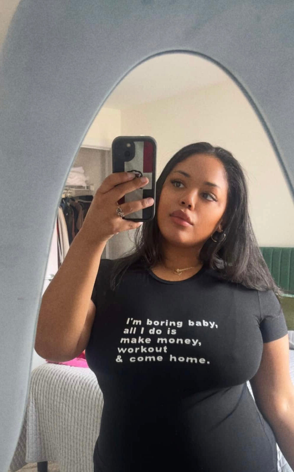 I’m Boring Baby All I Do Is Make Money Workout And Go Home Shirt