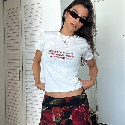 It Not Clocking To You Shirt